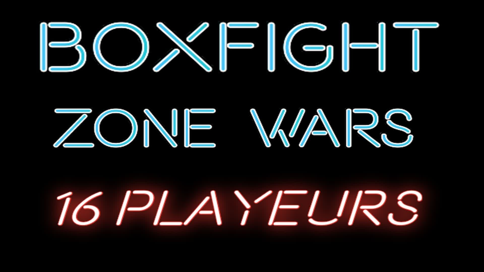 boxfight zone Wars — Fortnite Creative map