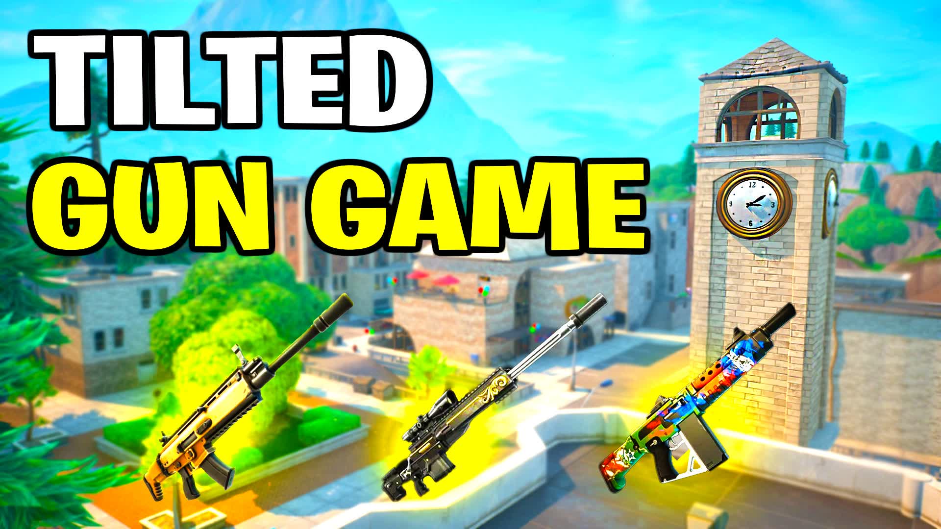 TILTED GUN GAME — Fortnite Creative map