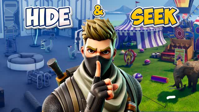 GIANT HIDE AND SEEK — Fortnite Creative map