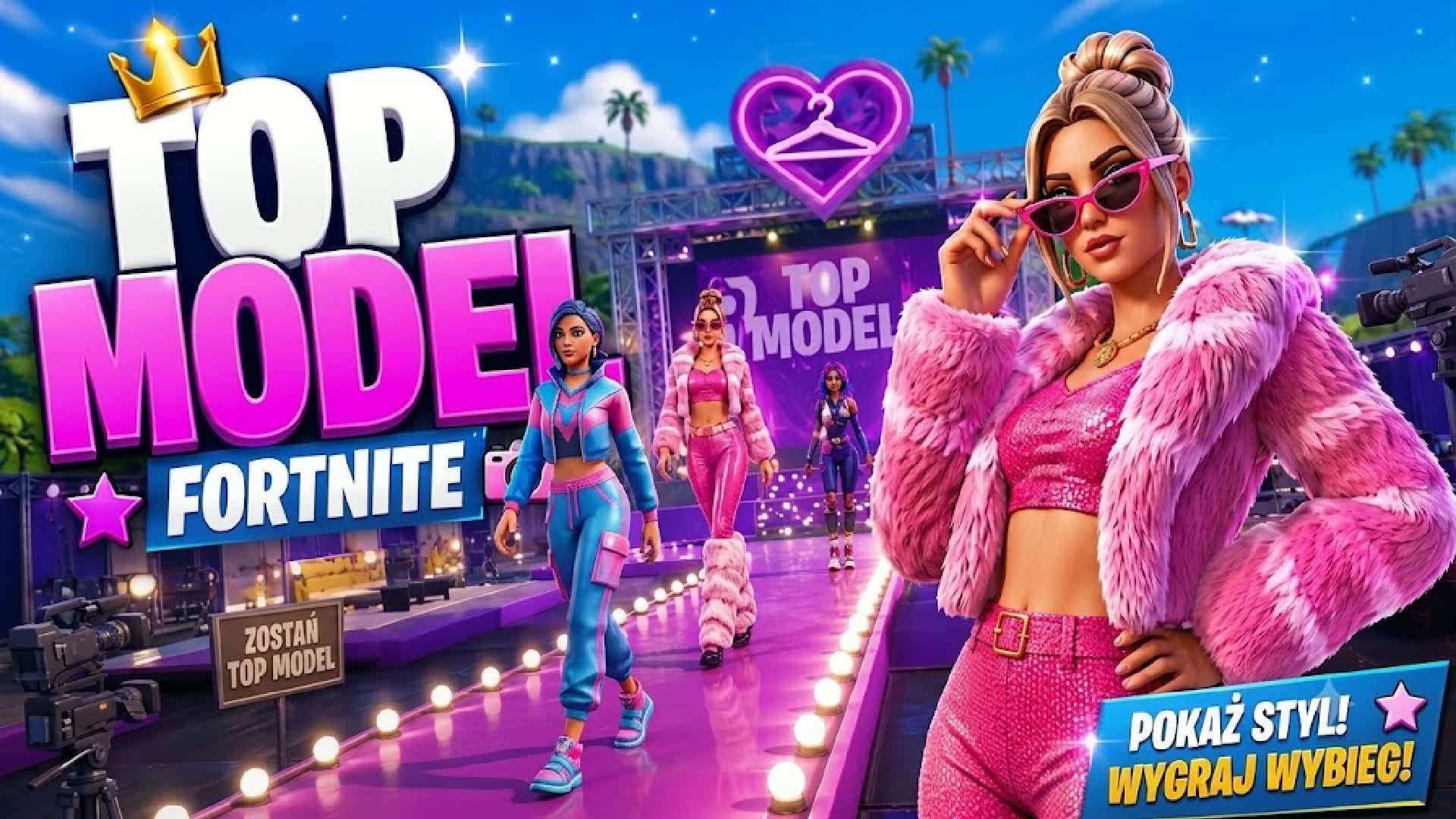 💎 TOP MODEL | FASHION SHOW 👑 — Fortnite Creative map