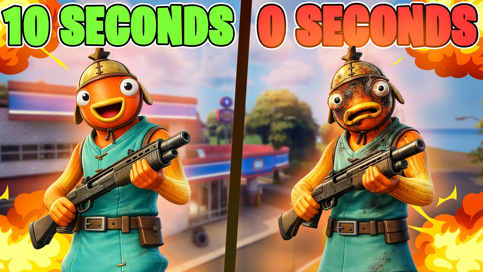 ENDLESS 10 SECOND GUN GAME ๐ซ โ Fortnite Creative map