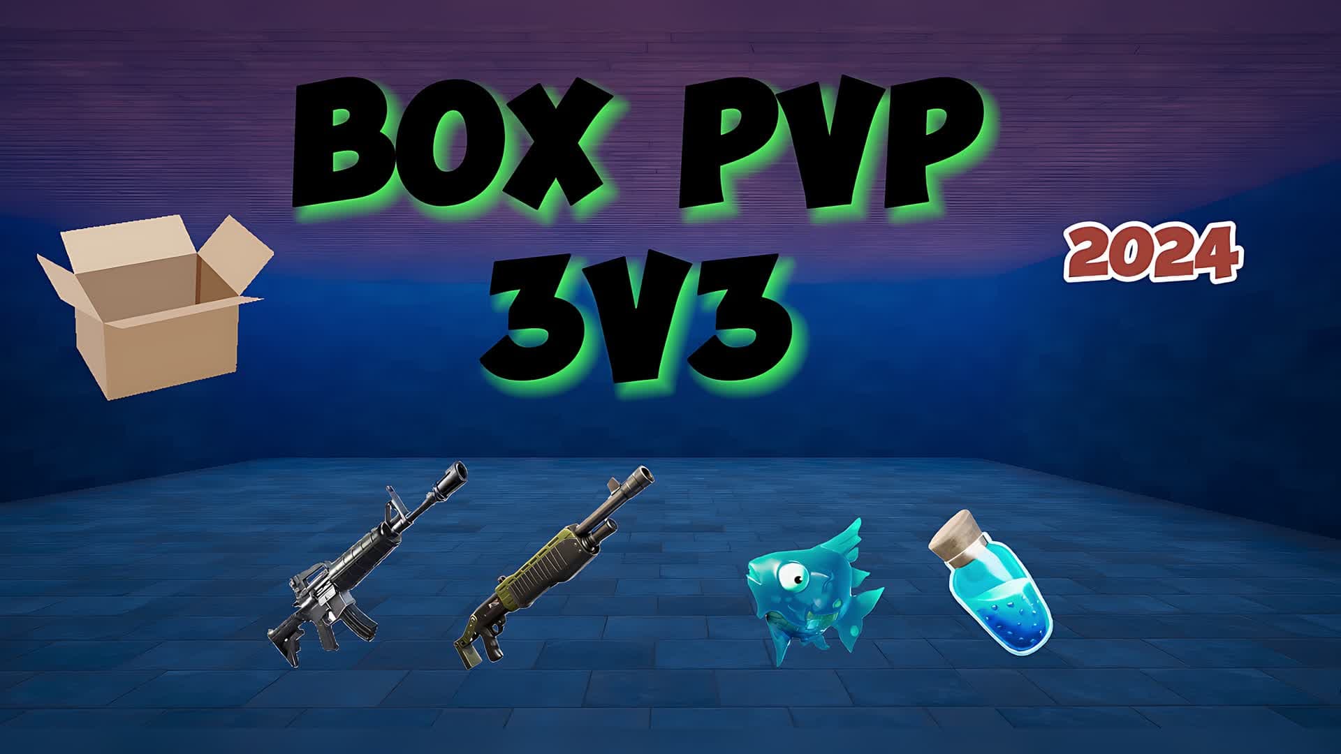 BOX PVP 3V3👑 — Fortnite Creative map