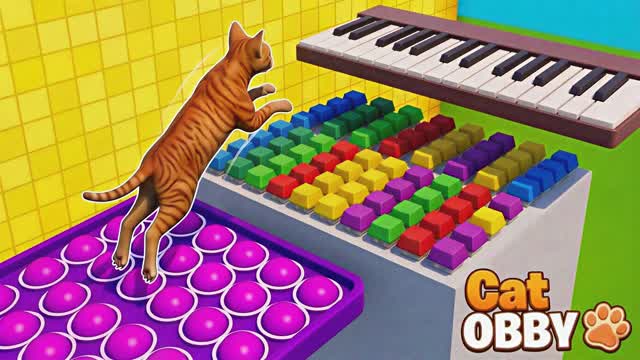 The Cat OBBY β Fortnite Creative map