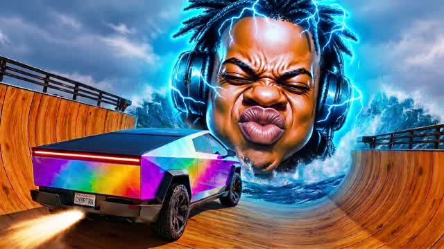 SPEED CAR GAME 🕹️ RAMP JUMP HORROR — Fortnite Creative map