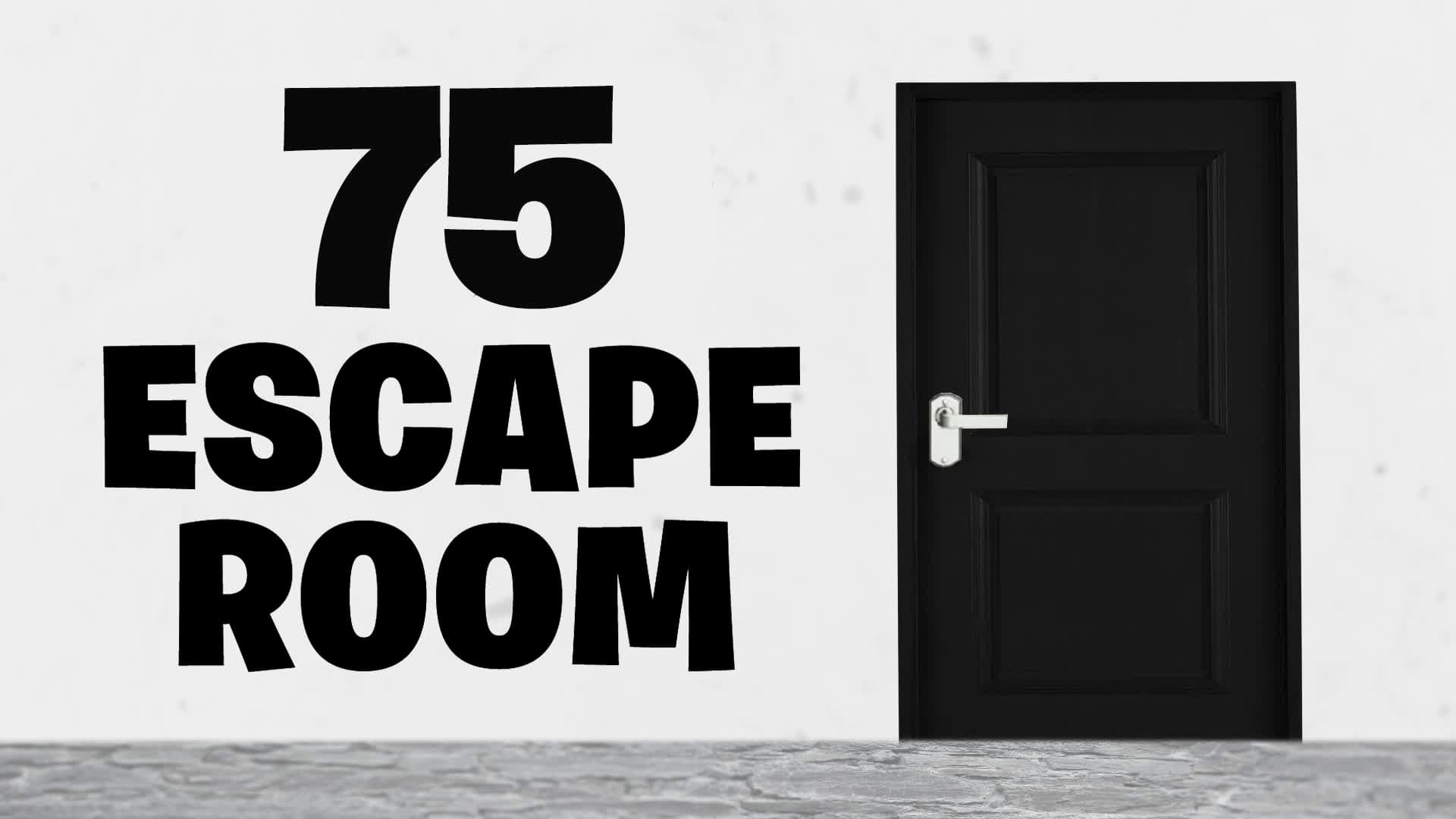 75 ESCAPE ROOM โ Fortnite Creative map