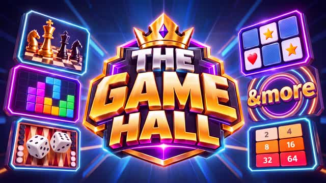 πΉοΈThe Game Hall β¨ β Fortnite Creative map