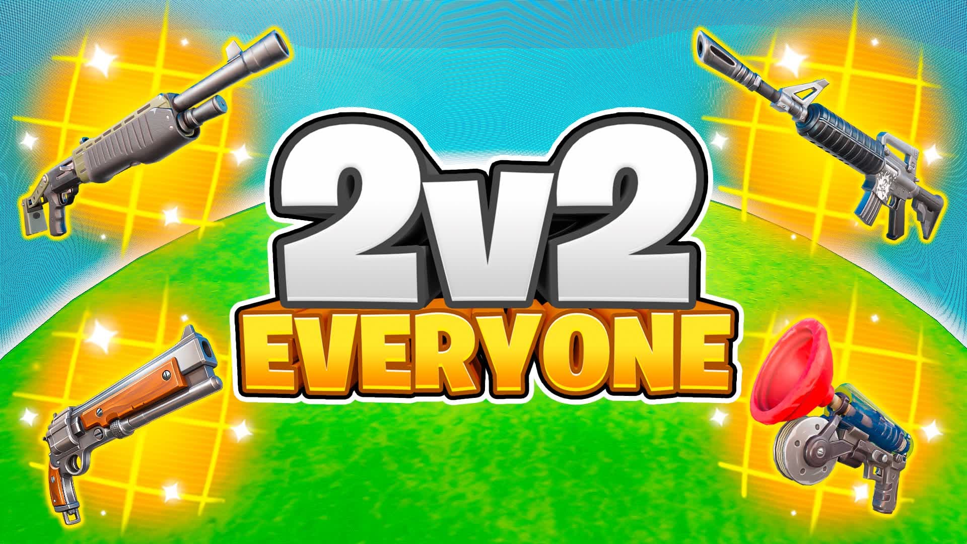 2v2 v EVERYONE Reload Duo (2v2v2) — Fortnite Creative map