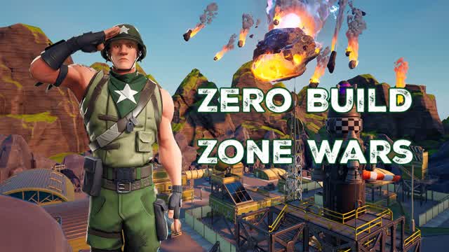Zone Wars - Obliterated Outpost — Fortnite Creative map