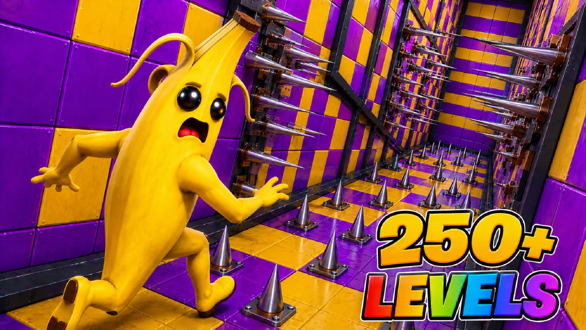 THE ULTIMATE 250+ LEVEL DEATHRUN β β Fortnite Creative map