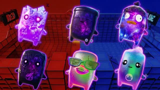 RED VS BLUE 17171717 — Fortnite Creative map
