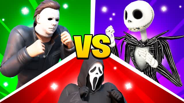 π JACK VS GHOSTFACE VS MICHAEL - TDM π β Fortnite Creative map