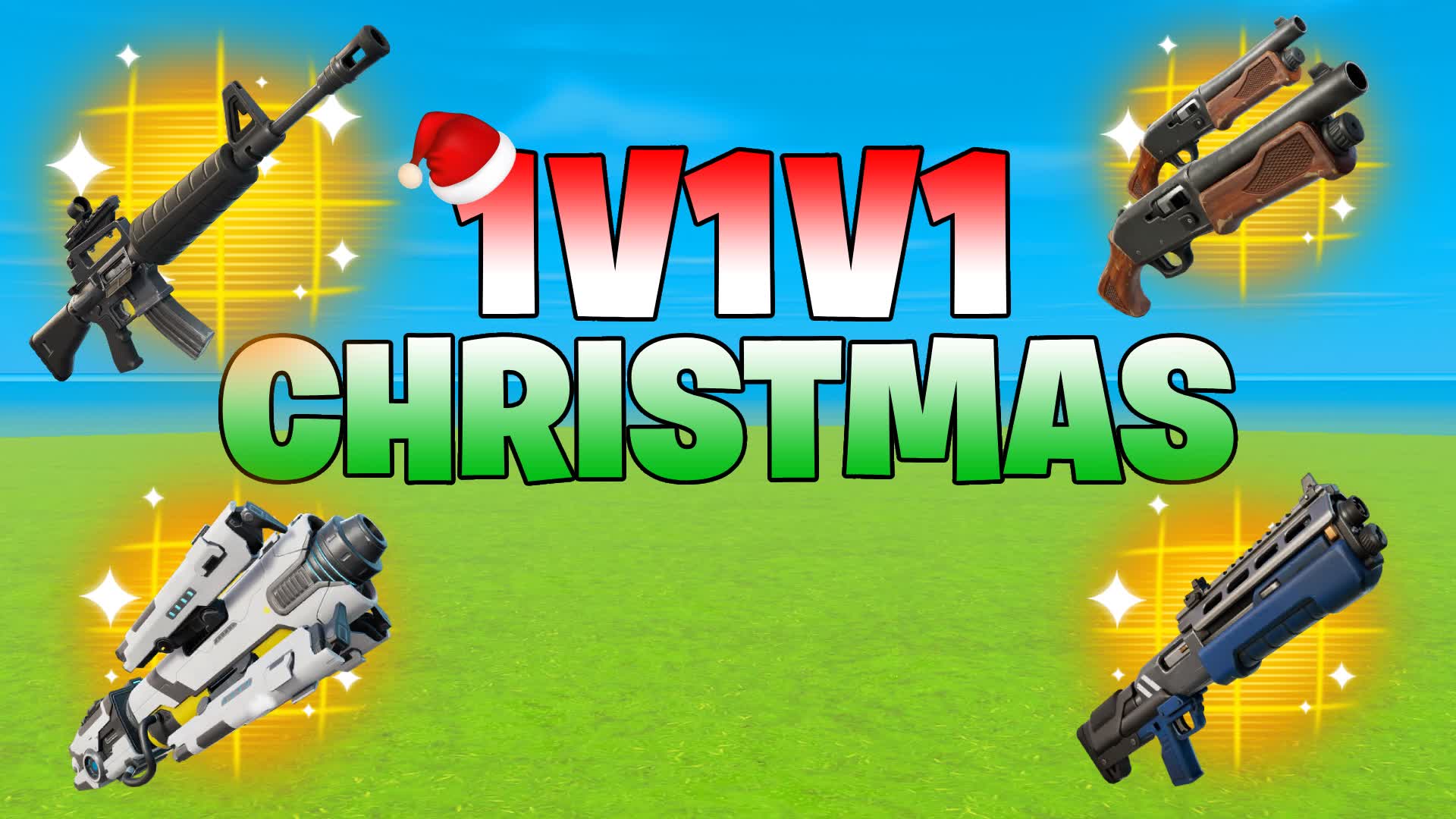 1v1v1 CHRISTMAS Reload Free for All — Fortnite Creative map