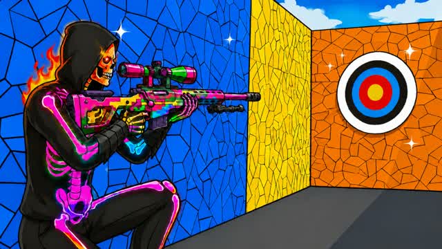 CRAZY UNC TRICKSHOT (125+ LVL) — Fortnite Creative map