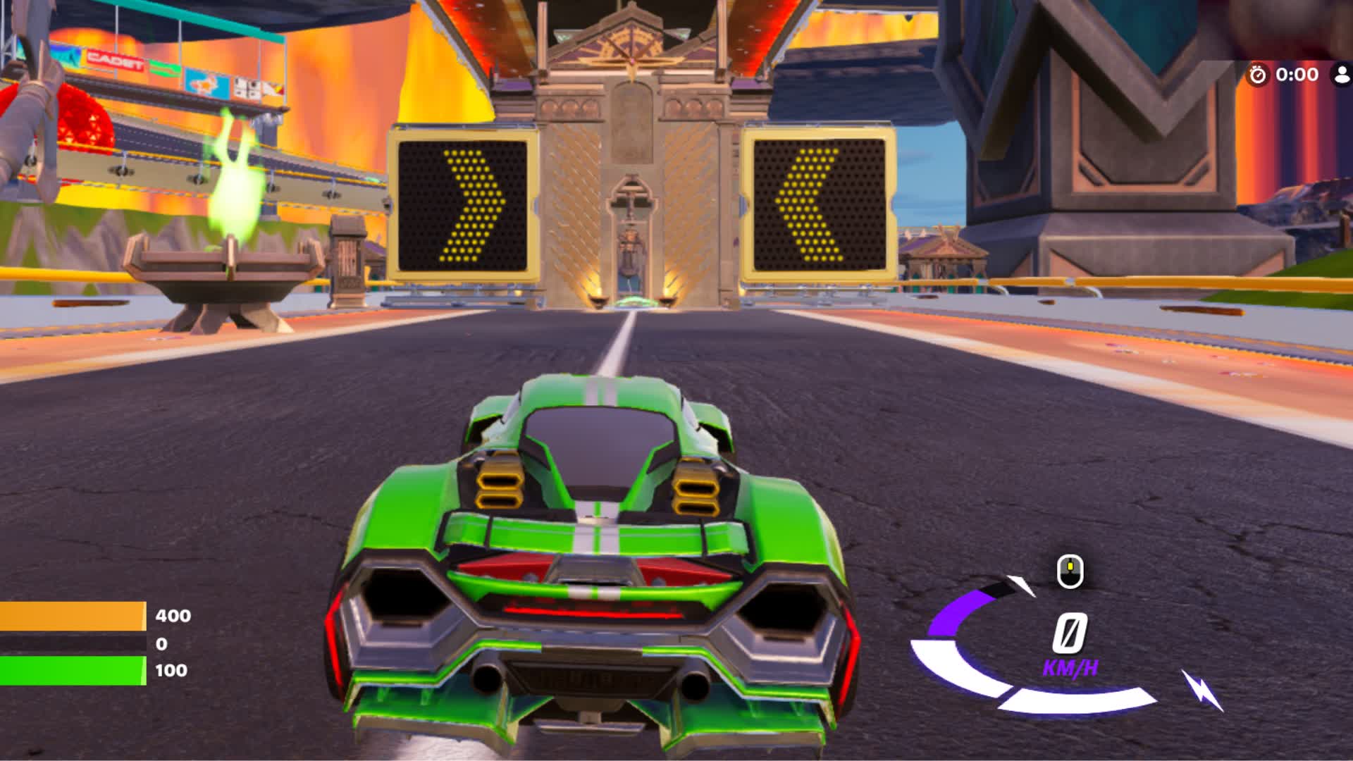 ROOT speed race "The HELL" — Fortnite Creative map