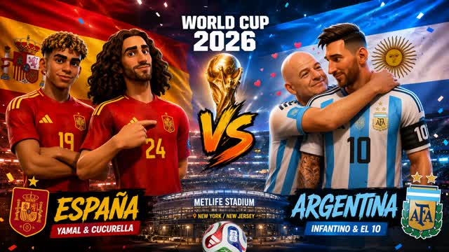 SPAIN vs MESSI INFANTINO FINAL WORLD CUP — Fortnite Creative map