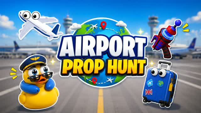 AIRPORT PROP HUNT✈️ — Fortnite Creative map
