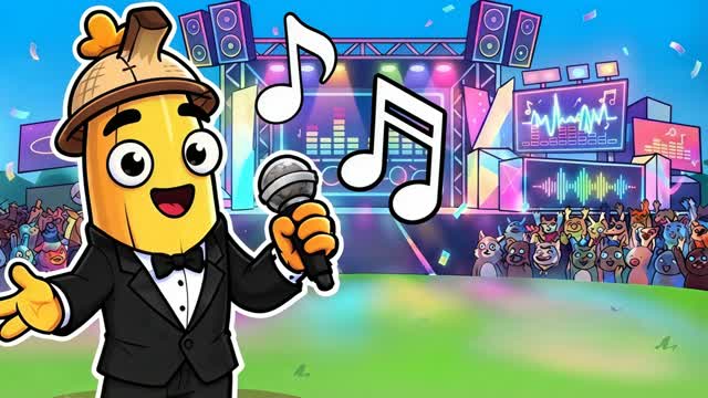 PARTY MUSIC CONCERT โ Fortnite Creative map