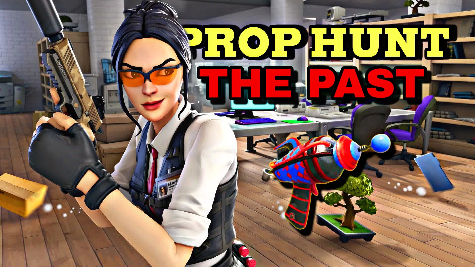 PROP HUNT THE PAST β Fortnite Creative map