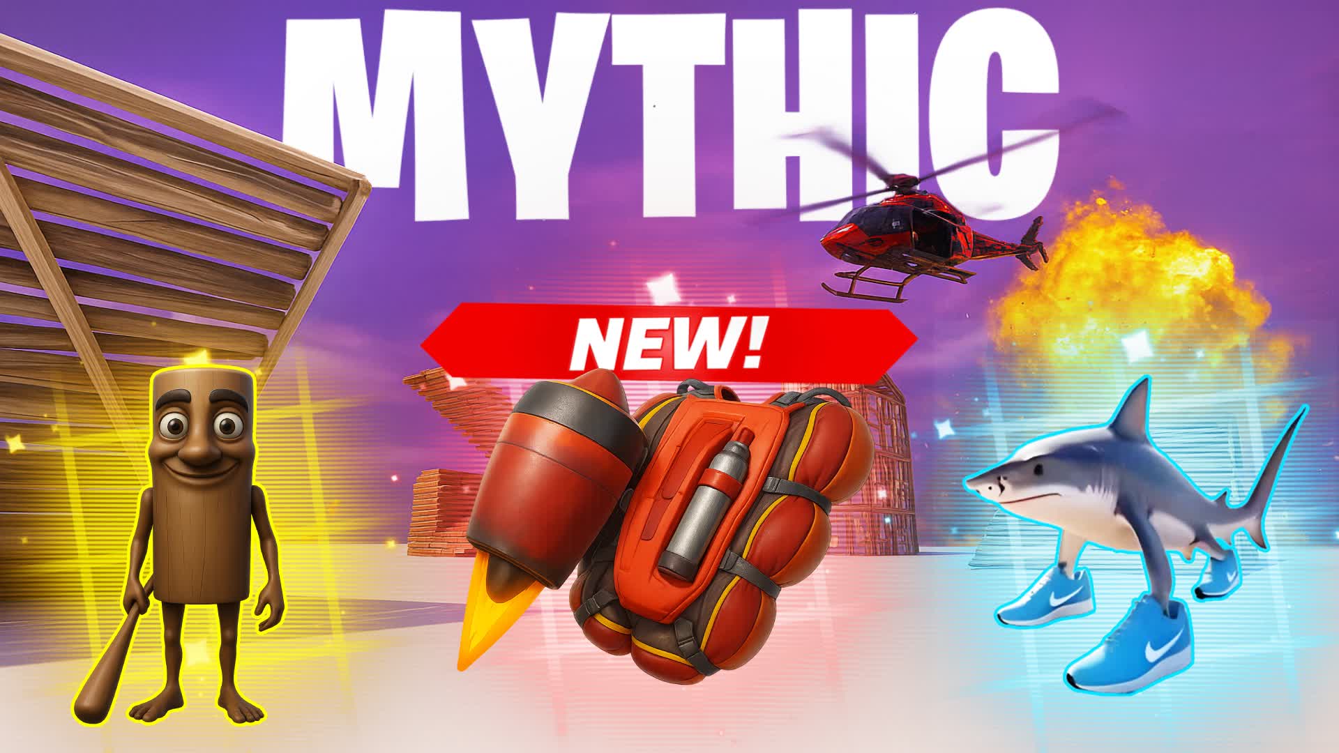 MYTHIC 1V1 FREE FOR ALL — Fortnite Creative map
