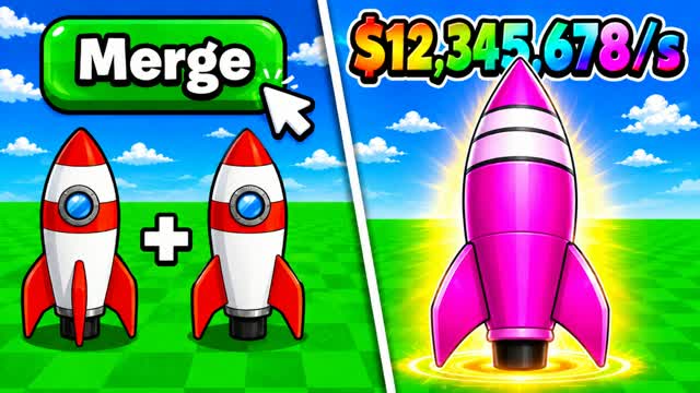 MERGE ROCKET ADVENTURE🚀 — Fortnite Creative map