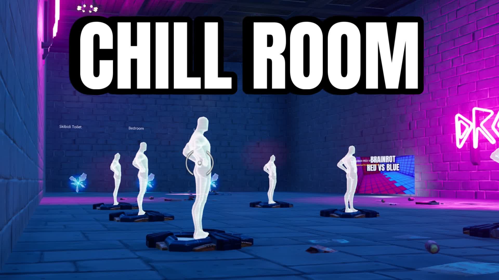 ROLEPLAY🥶 / CHILL - ROOM🤝🏼🥶 — Fortnite Creative map