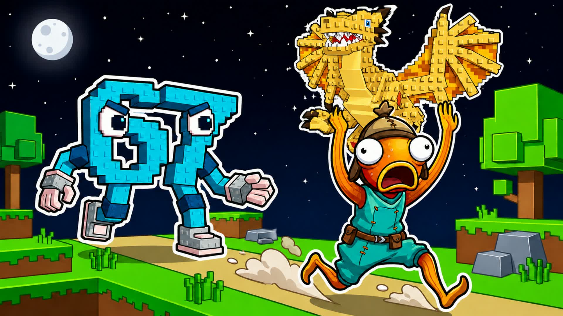 Steal The Brainrots at Night 🌙 — Fortnite Creative map