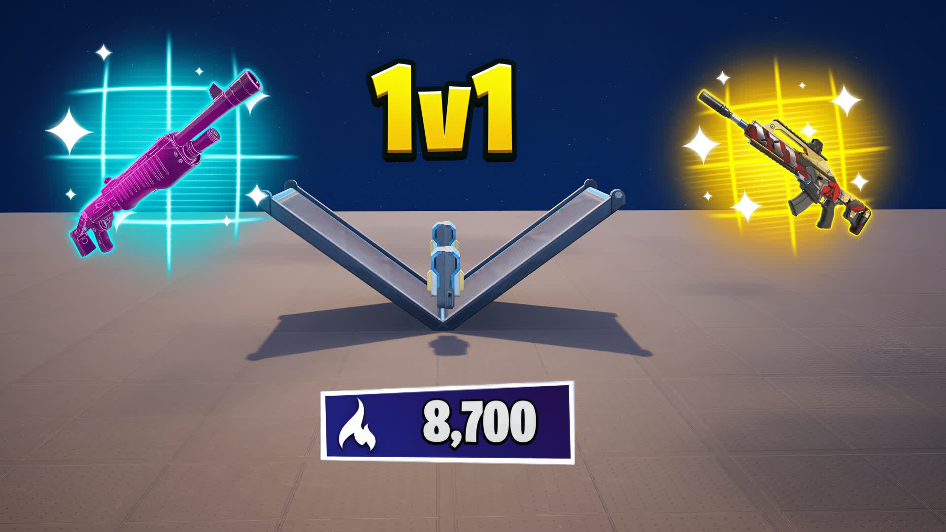 Ultimate 1v1AA — Fortnite Creative map
