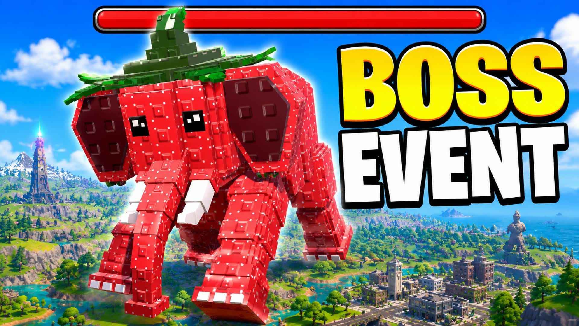 BRAINROT SURVIVAL CITY BOSS β Fortnite Creative map