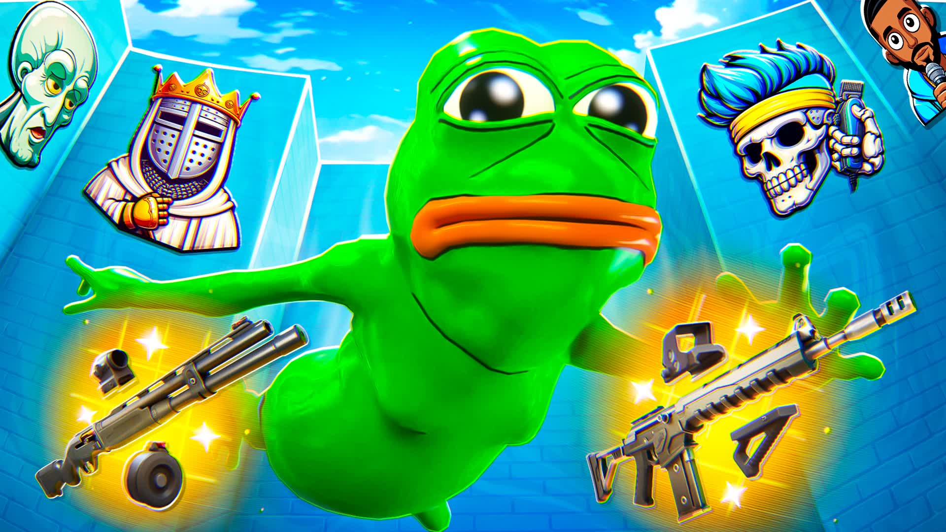 🐸MEME PIT - FREE FOR ALL — Fortnite Creative map