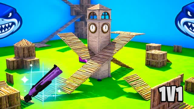 1V1 - FFA (CLEAN MAP) — Fortnite Creative map