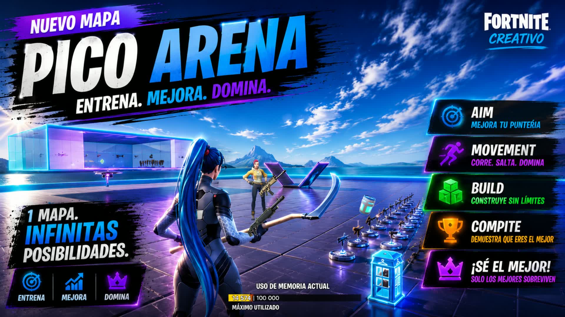 CHAMPION ARENA — Fortnite Creative map