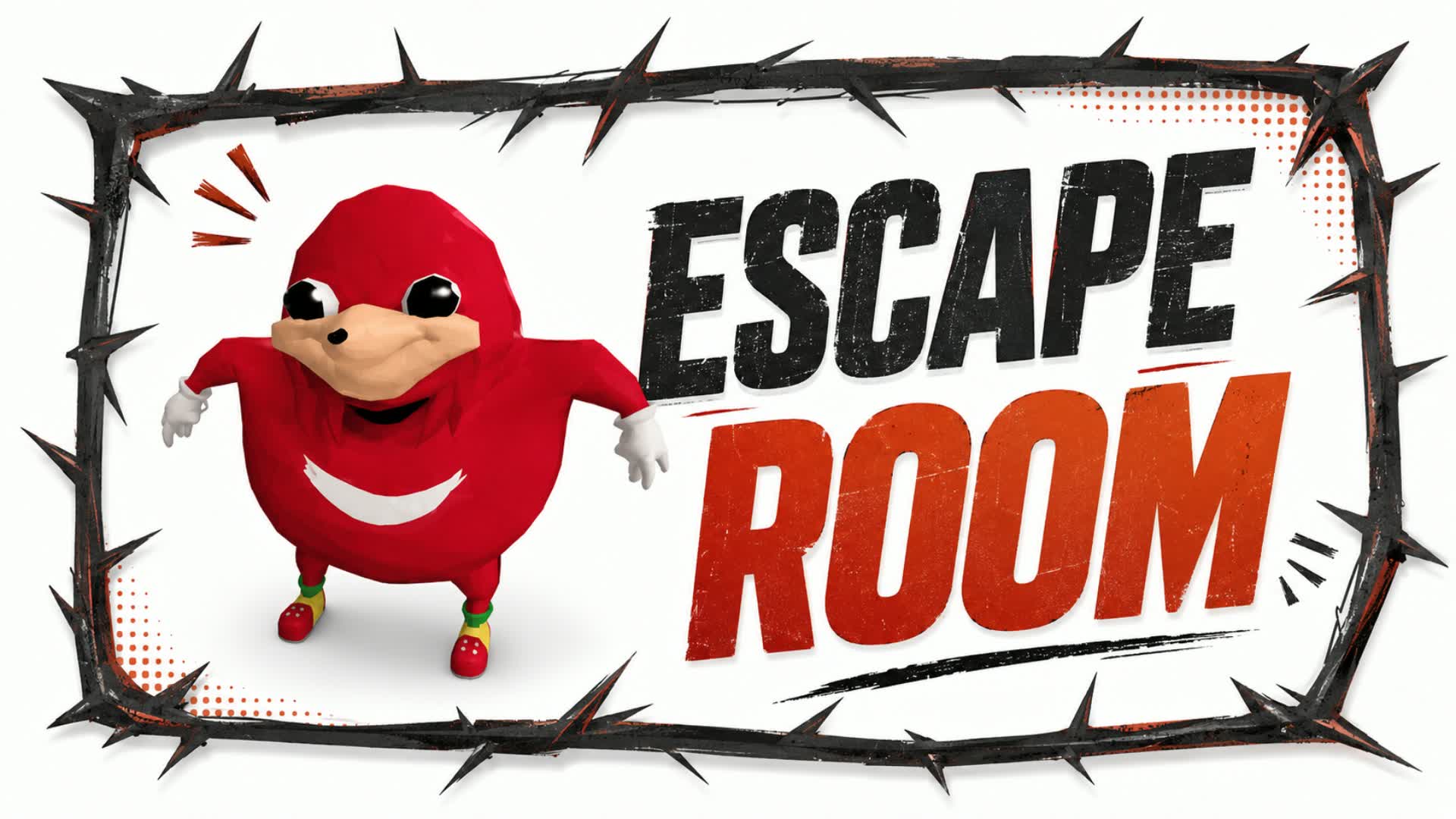 RED CHAOS ESCAPE ROOM — Fortnite Creative map