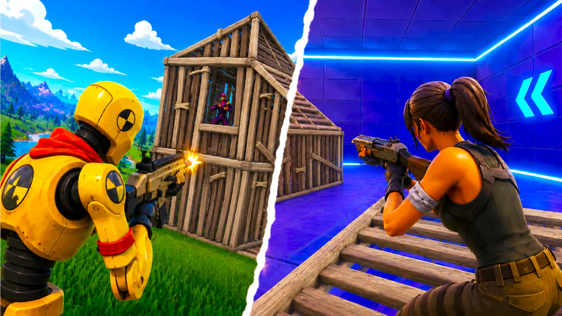 PIECE CONTROL REALISTIC 1V1 — Fortnite Creative map