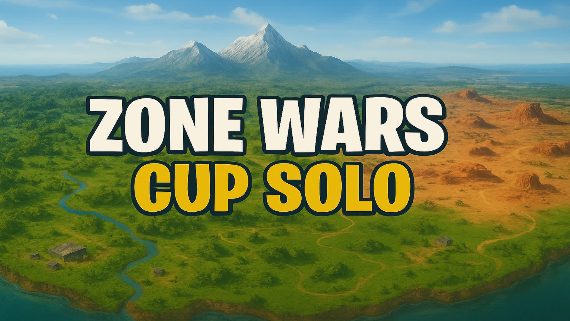 REALISTIC ZONE WARS SOLO CUP π₯ β Fortnite Creative map
