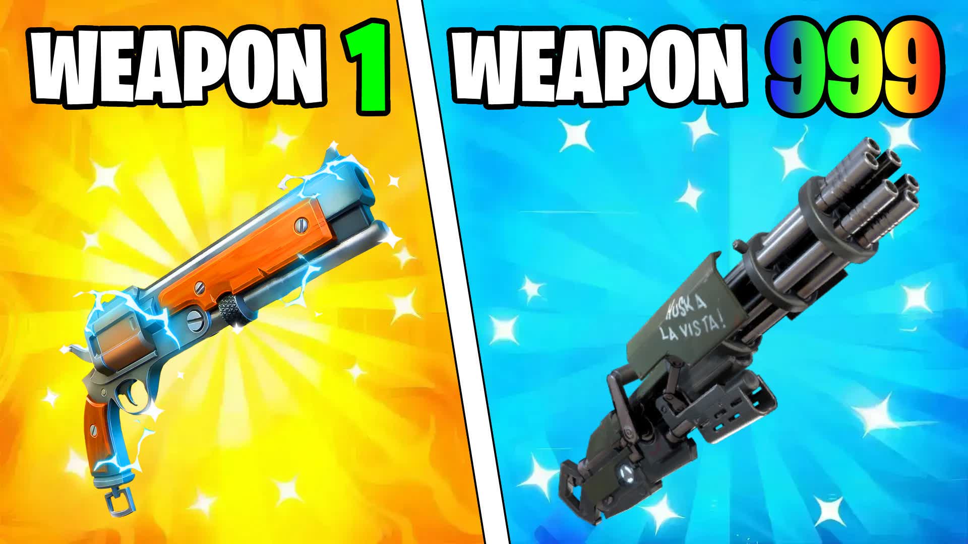 ONE SHOT GUN GAME β Fortnite Creative map