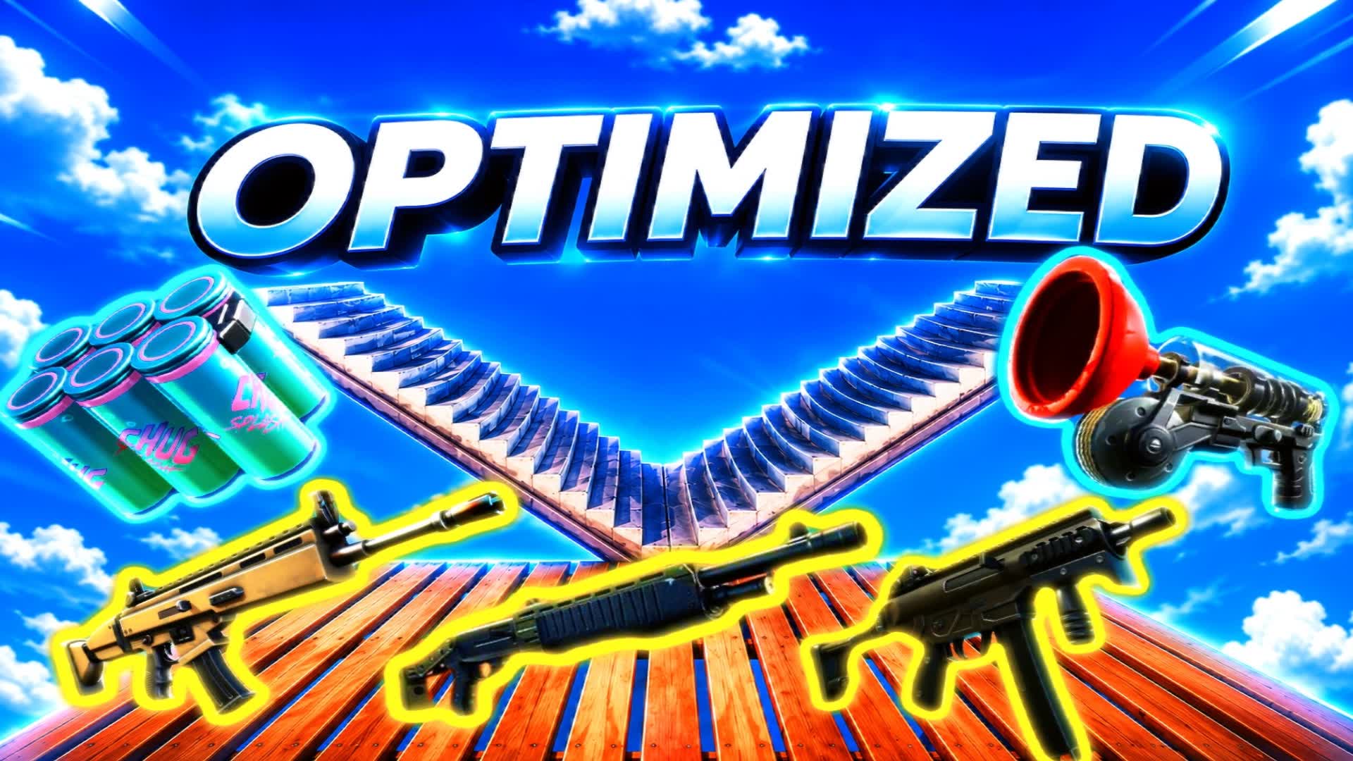 1VS OPTIMIZED β Fortnite Creative map