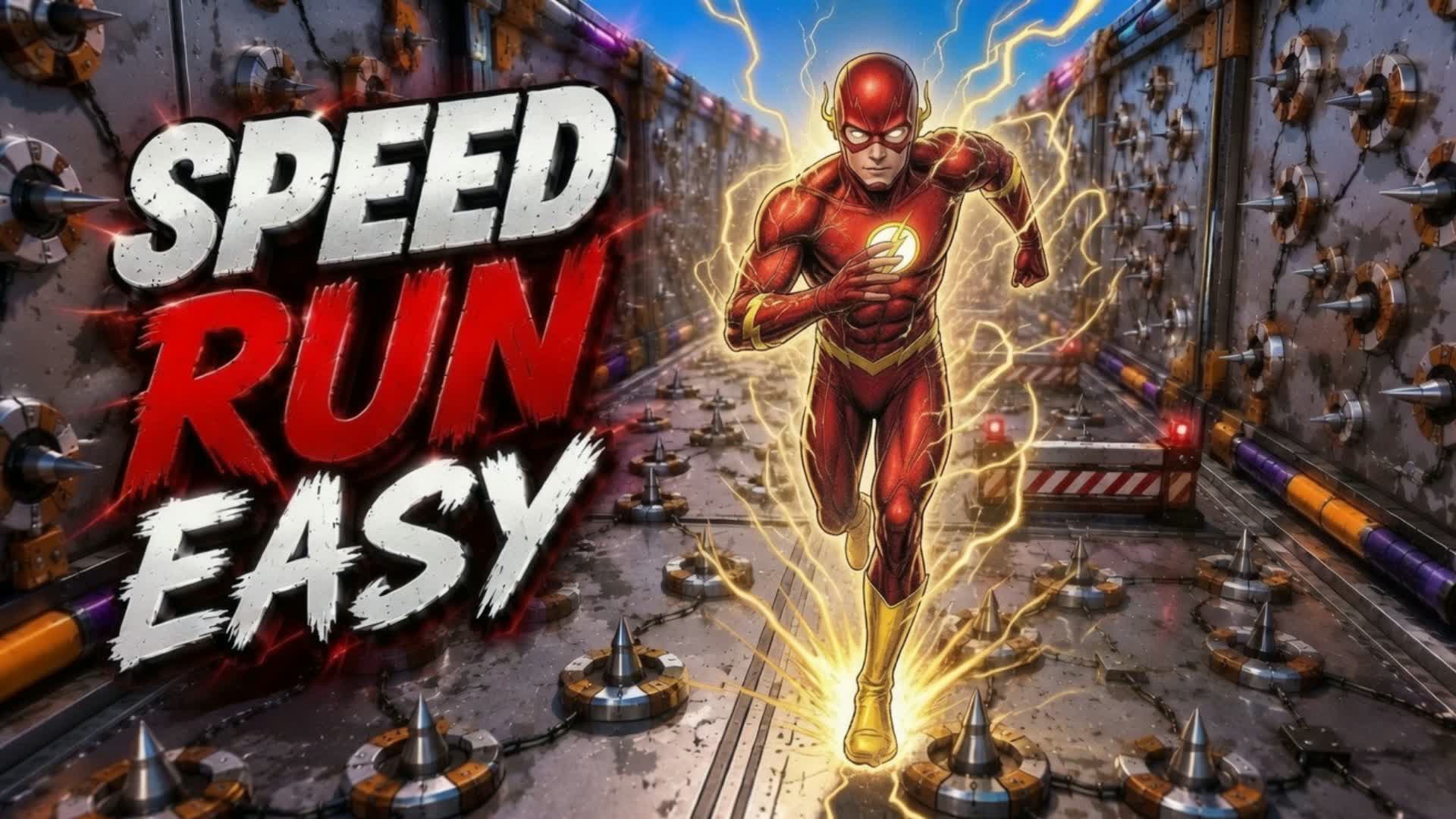 🏃♂️💨 FLASH PARKOUR باركور فلاش⚡ — Fortnite Creative map