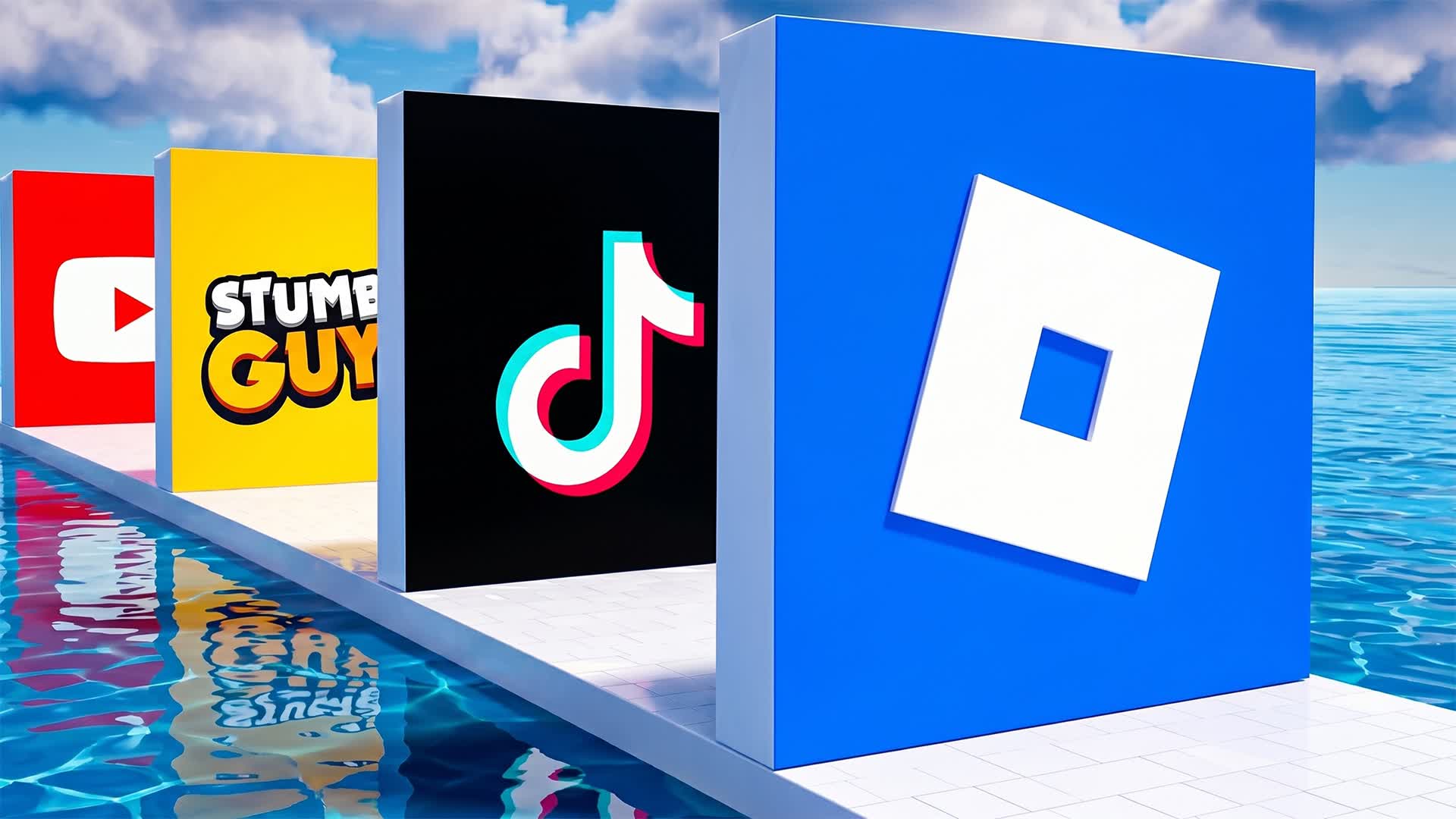 GUESS LOGO π MUSIC MINIGAME β Fortnite Creative map