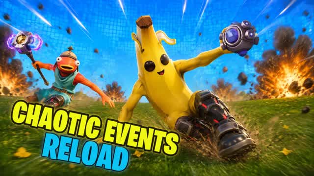 π CHAOTIC EVENTS: RELOAD 1v1v1 β Fortnite Creative map
