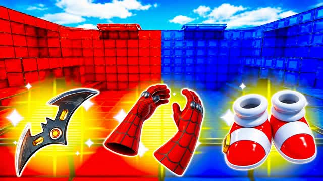 RED VS BLUE FLARE RAID π΄π΅ β Fortnite Creative map