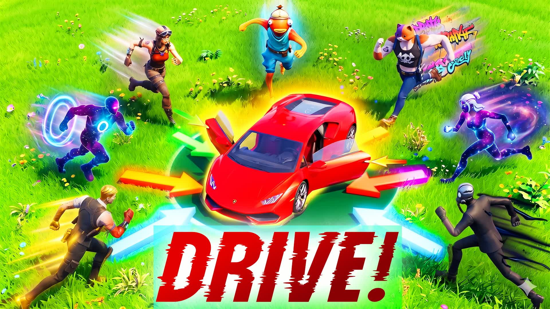 RACE OR CHASE ๐ โ Fortnite Creative map