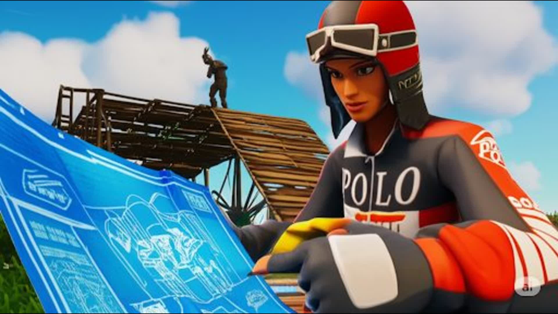Warm up 1v1 — Fortnite Creative map