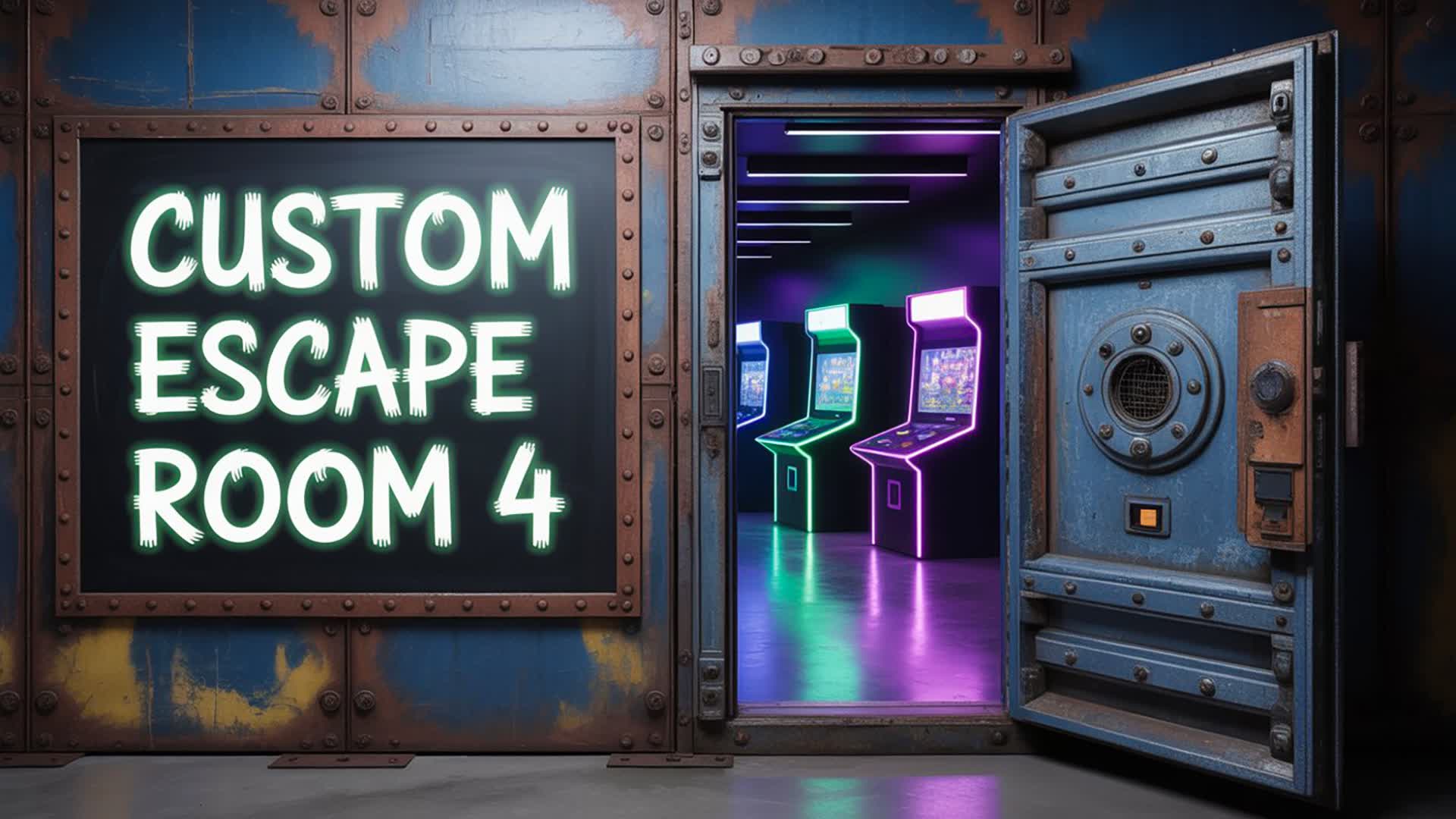 CUSTOM ESCAPE ROOM 4 — Fortnite Creative map