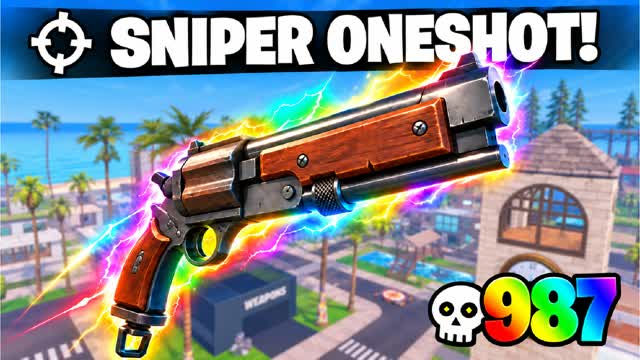 SNIPER ONLY FFA — Fortnite Creative map