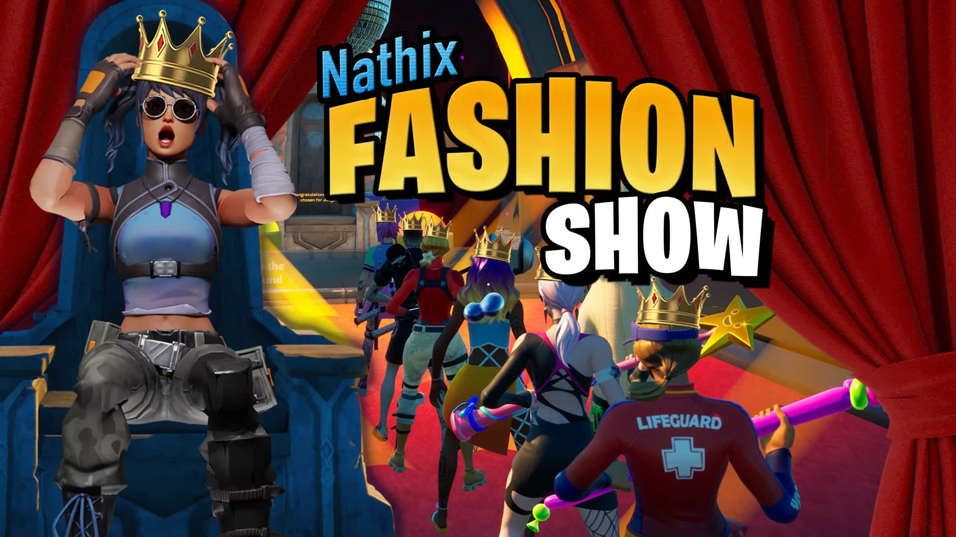 🐧NATHIX FASHION SHOWS⭐ — Fortnite Creative map