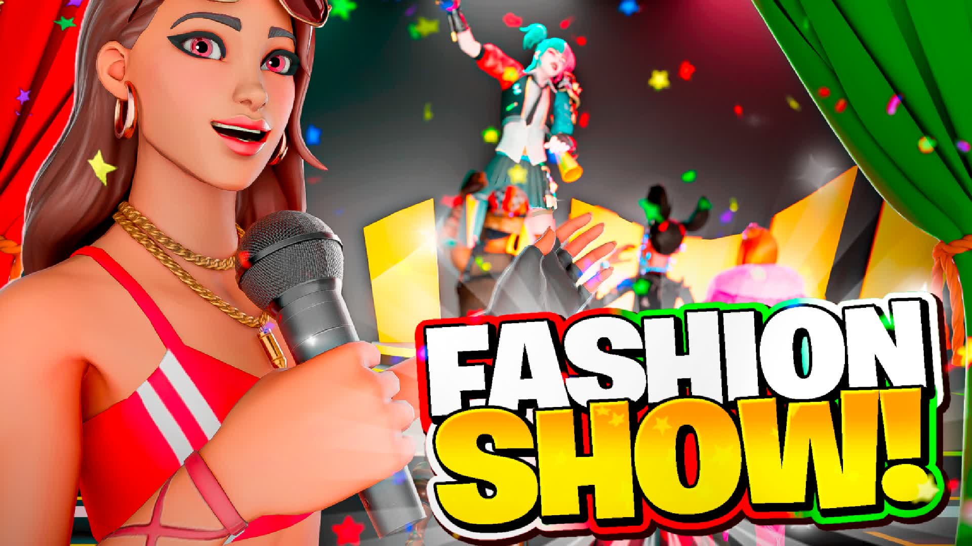 FASHION SHOW π β Fortnite Creative map