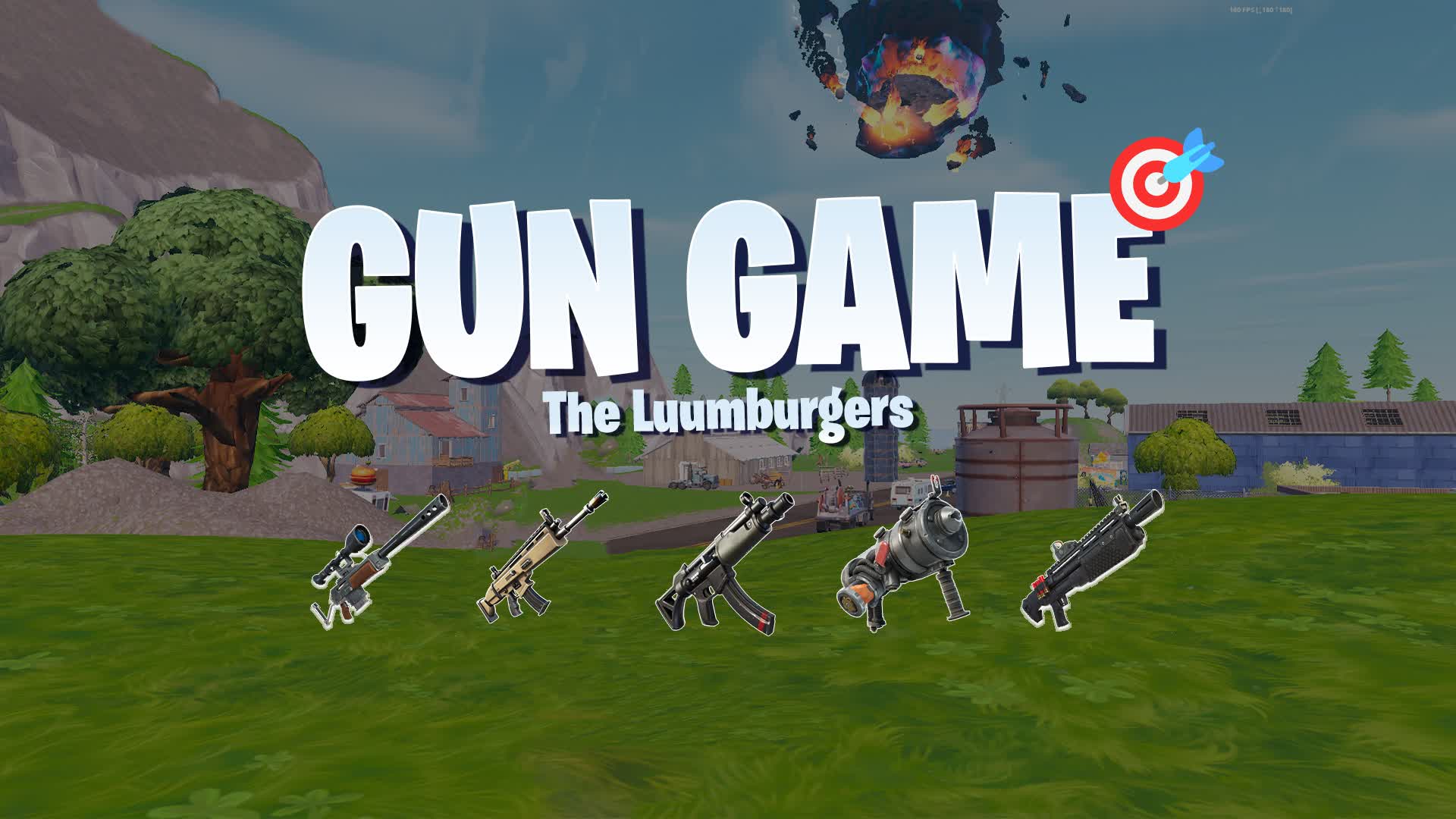 ⭐ Gun Game ⭐ — Fortnite Creative map