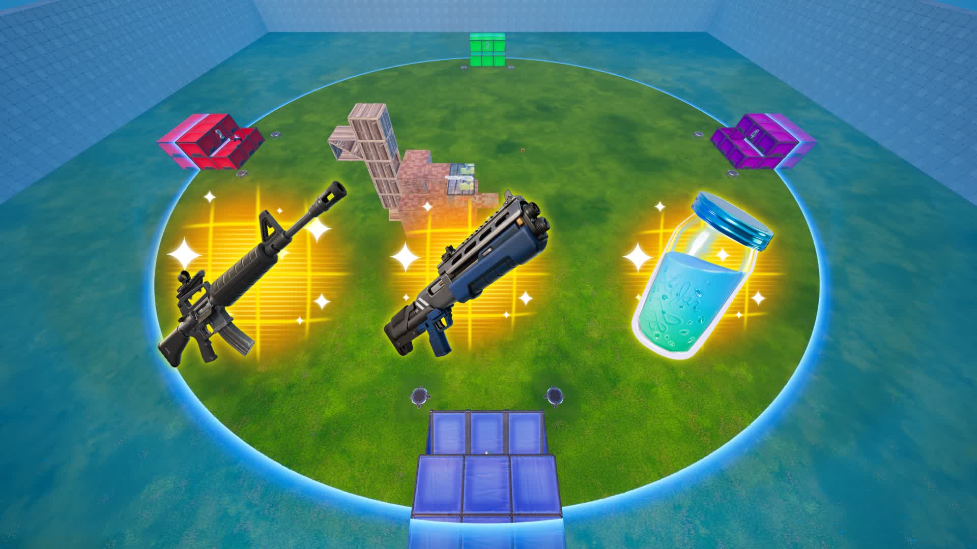 ESCUADRÓN CAÓTICO: ZONE WARS 🌀 — Fortnite Creative map