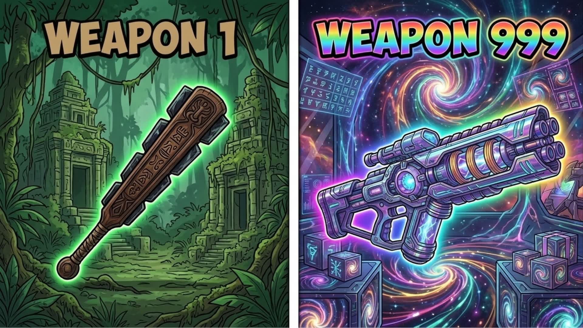 π« GUN GAME π₯ WAR RUMBLE β Fortnite Creative map