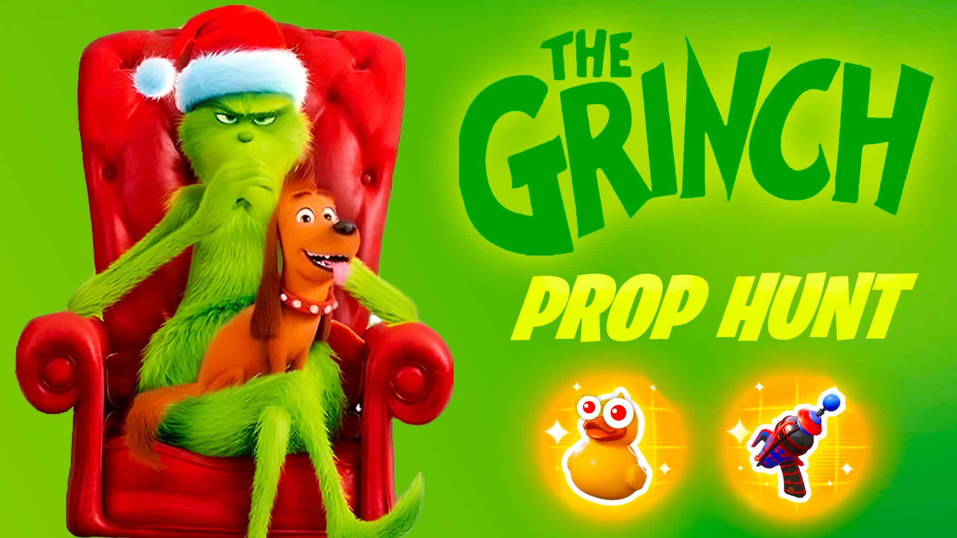 GRINCH PROP HUNT β Fortnite Creative map